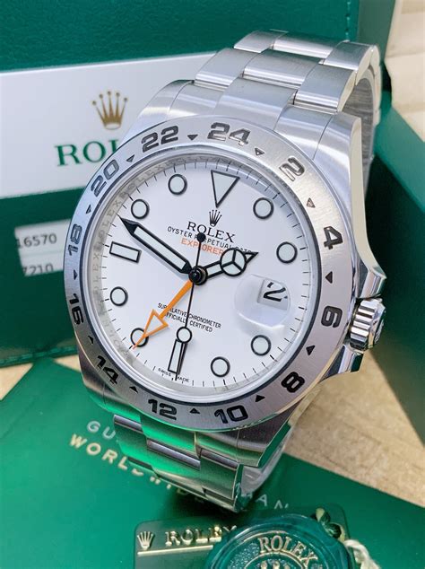 rolex explorer 2 o gmt 2|rolex explorer 2 42mm white.